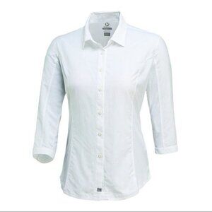 Merrell White Claire Button Up Shirt Size L
